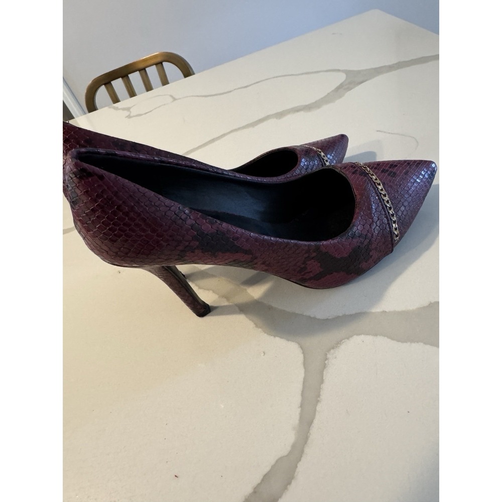 Versace 19-69 Abbigliamento Sportivo Size 10‎ Snakeskin Heels
